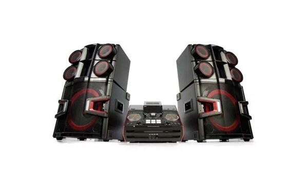 3200W 2.2ch HiFi DJ System with Dual Subwoofers and Bluetooth Connectivity