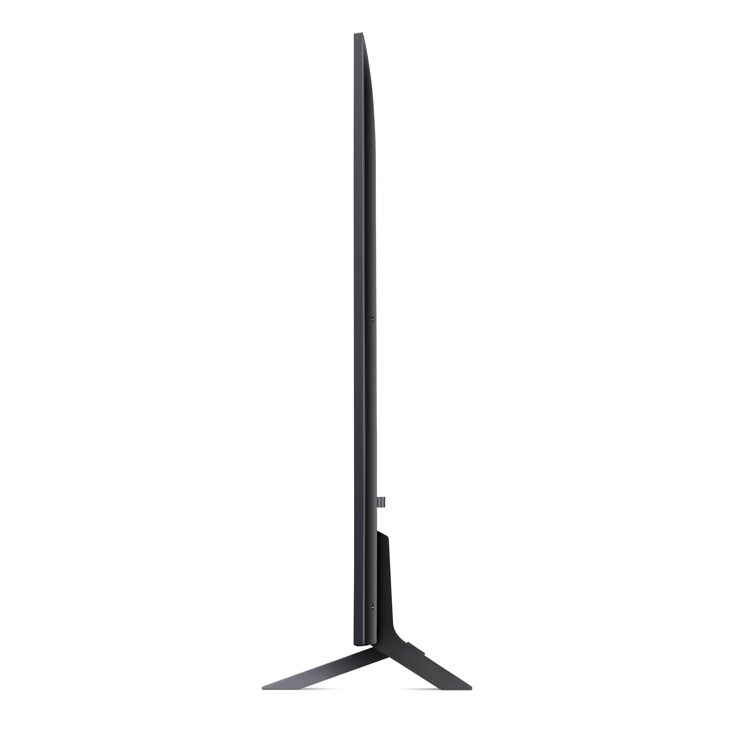 LG 75-inch QNED 4K UHD smart tv side view