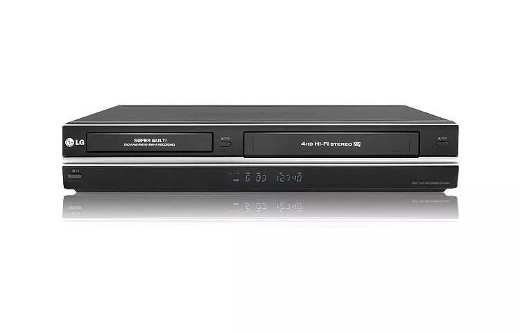 Super-Multi DVD/VHS Recorder with Digital Tuner
