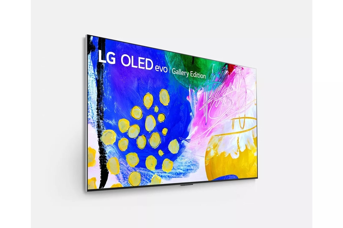 LG OLED evo TV 4K, série G2, Gallery Edition, Processador α9 Gen5 AI, webOS  22 - OLED55G26LA