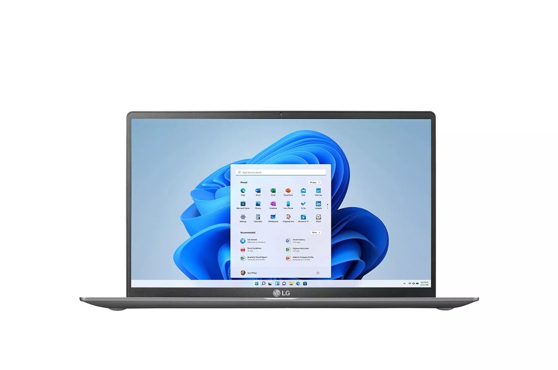 LG gram 15'' Ultra-Lightweight Laptop with 10th Gen Intel® Core™ Processor w/Intel Iris® Plus®