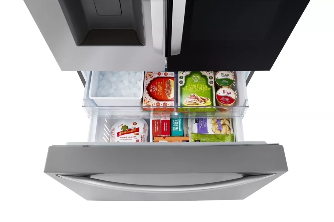 LRFOC2606S by LG - 26 cu. ft. Smart InstaView® Counter-Depth MAX™ French  Door Refrigerator