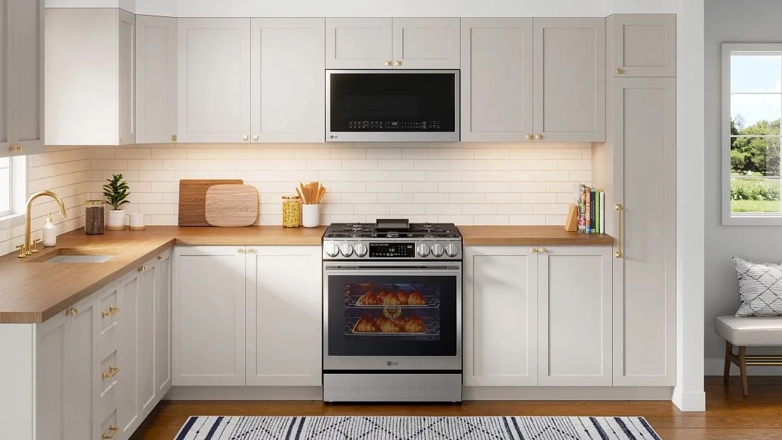 6.3 cu. ft. Smart Gas Slide-In Range - LSGL6335X | LG USA