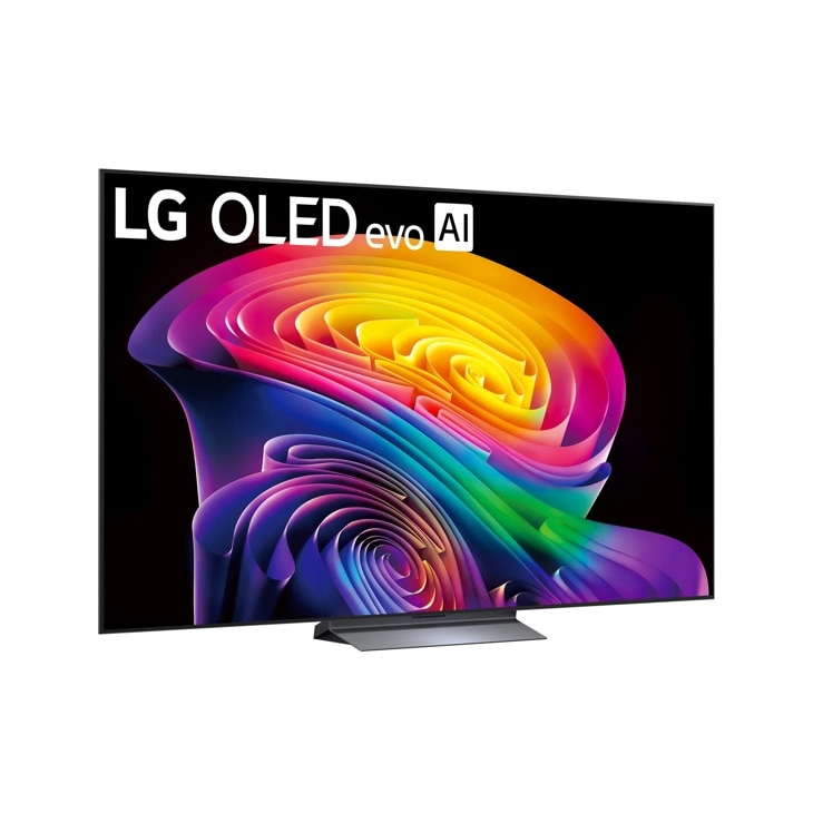 77-inch LG OLED77C6HUP 4K OLED evo AI TV Front View