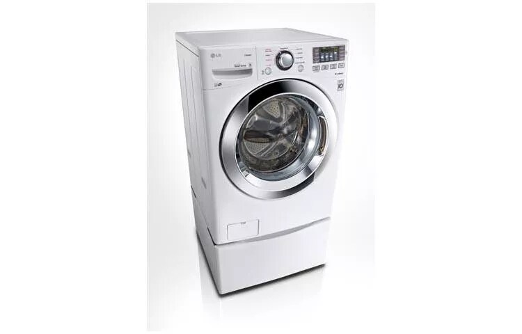 WM3370HWA  LG 27 4.3 cu. ft. Front Load Washer, Steam - White