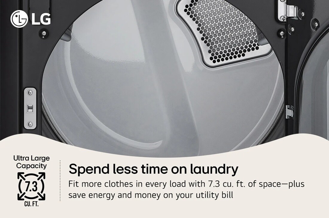LG Top Load Matching Dryer - DLG7151X | LG USA