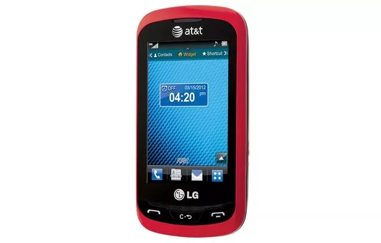 LG Xpression QWERTY Phone - C395 for AT&T | LG USA