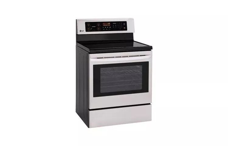6.3 cu. ft. Capacity Electric Single Oven Range with 4 Cooktop Elements