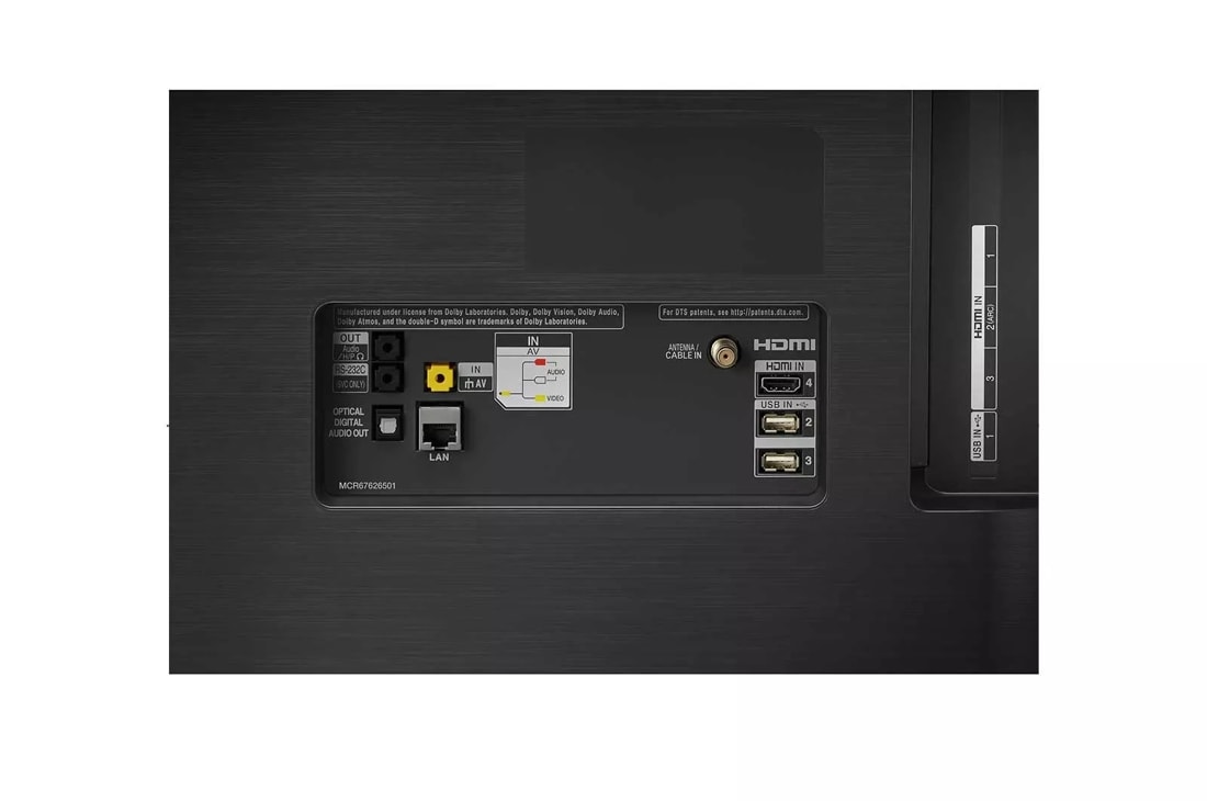 LG C9 Smart OLED TV (55”) Dimensions & Drawings