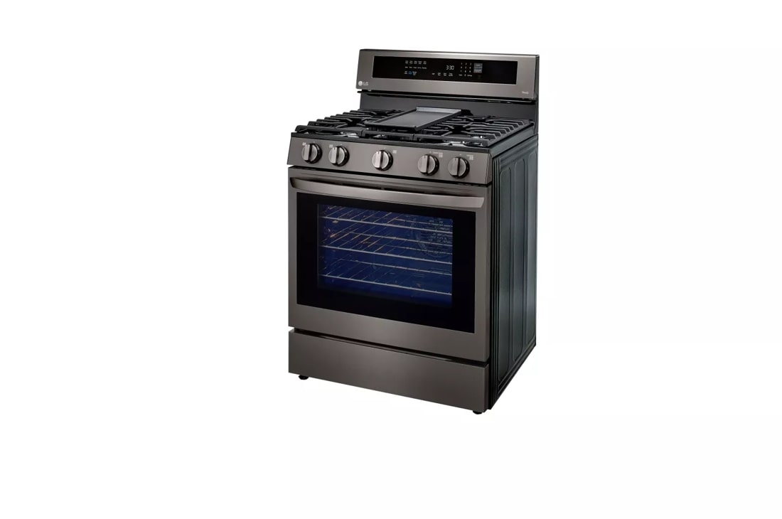 LG 5.8 cu ft. Smart Gas Slide-in Range with Convection, Air Fry &  EasyClean® (LSGL583CF)