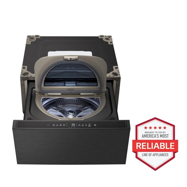 LG SIGNATURE 1.0 cu. ft. 29" SideKick™ Pedestal Washer, LG TWINWash™ Compatible