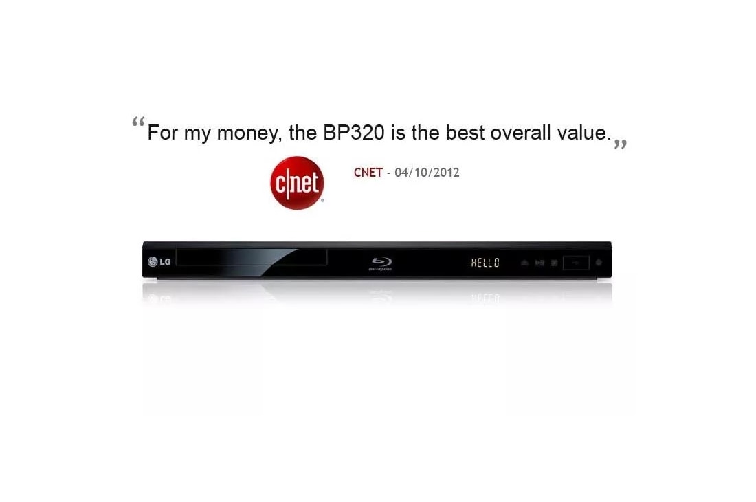 Blu-ray Disc™ Player with SmartTV