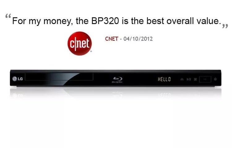 LG BP320: Blu-ray Disc™ Player with SmartTV | LG USA
