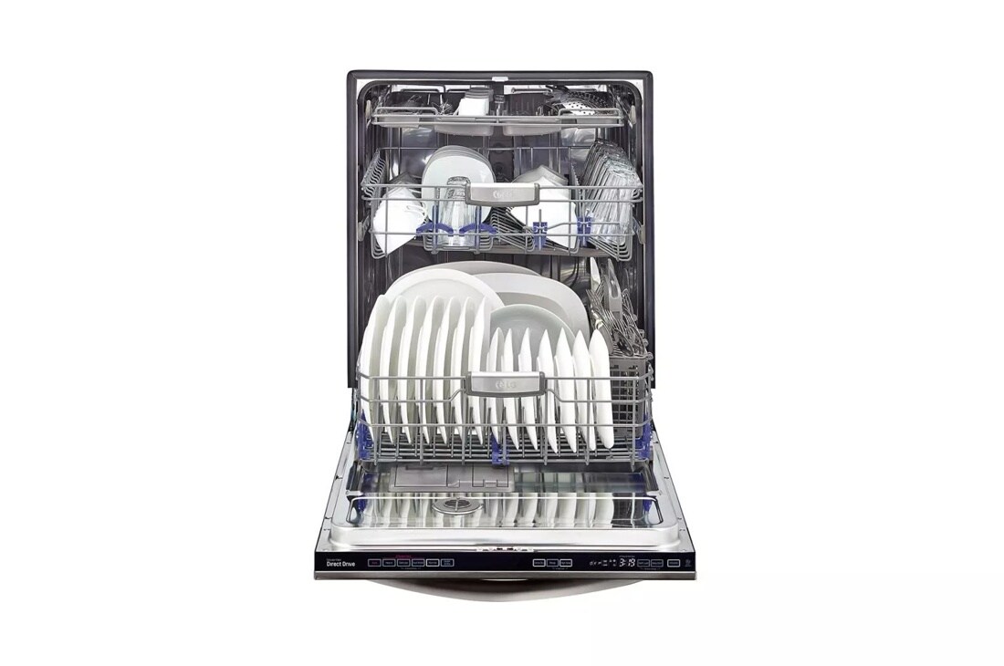 LG Black Stainless Steel Series Top Control Dishwasher 