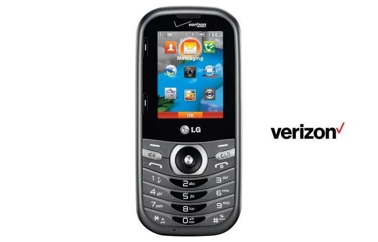 verizon lg slider phones