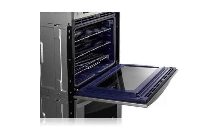 4.7(x2) cu.ft. Capacity 30" Built-in Double Wall Oven with LCD Display and Crisp Convection