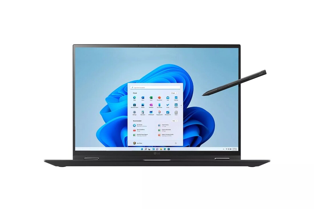 LG gram 16” 2in1 Lightweight Laptop, Intel® 12th Gen Core® i7 Evo™ Platform, Windows 11 Home, 16GB RAM, 512GB SSD, Black