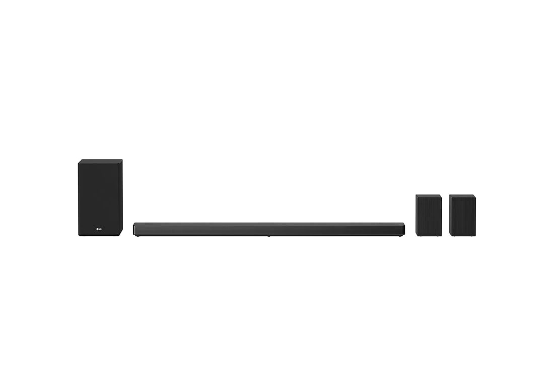 LG SN11RG 7.1.4 Channel High Res Audio Sound Bar with Dolby Atmos®, Surround Speakers and Google Assistant Built-in