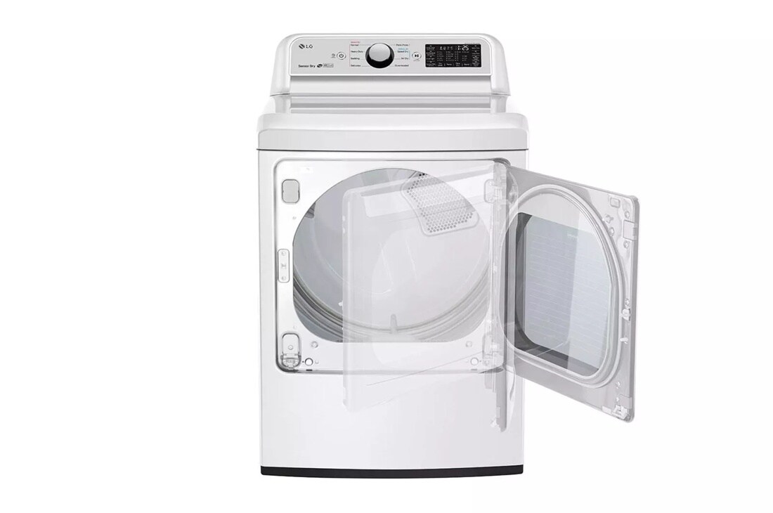 7.3 cu. ft. Ultra Large Capacity Smart wi-fi Enabled Electric Dryer with Sensor Dry Technology