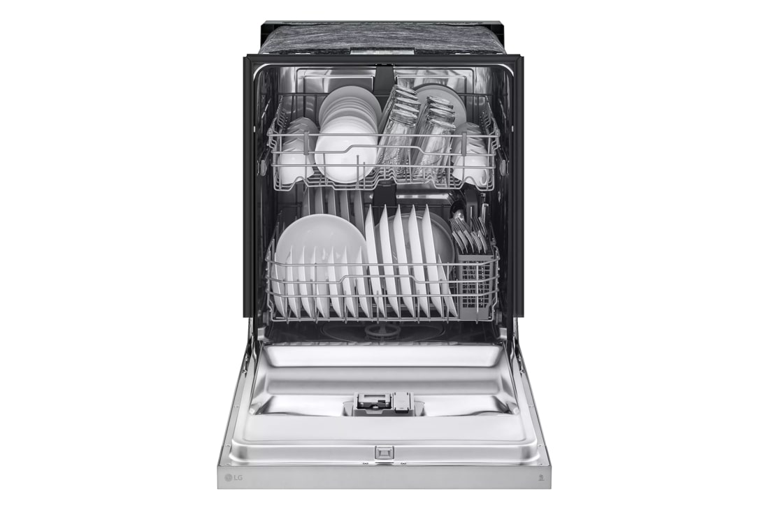 LG Front Control Dishwasher with NeveRust Stainless Steel Tub and Dynamic  Dry
