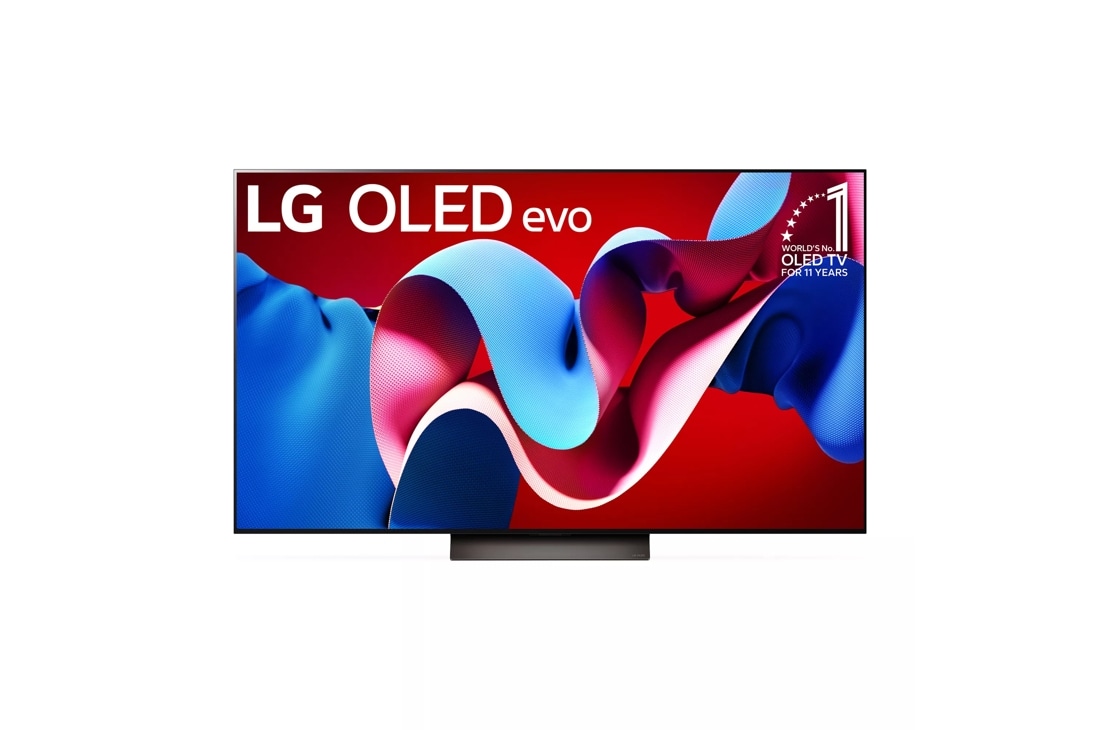 65 inch class LG 4K OLED evo TV OLED65C4PUA front view