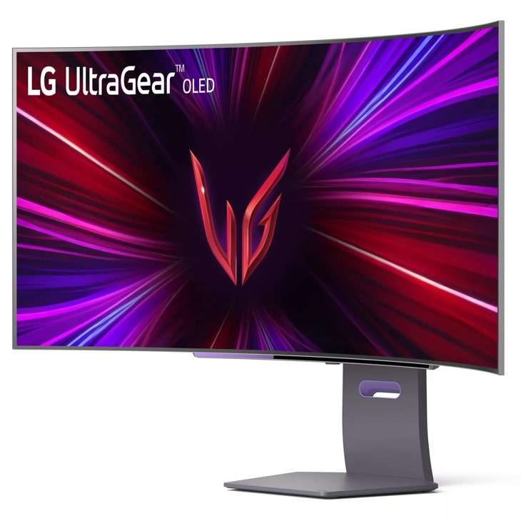 LG UltraGear 45GR95QE-B　有機el 240hz 45'' UltraGear™ OLED Curved Gaming Monitor WQHD | LG Levant