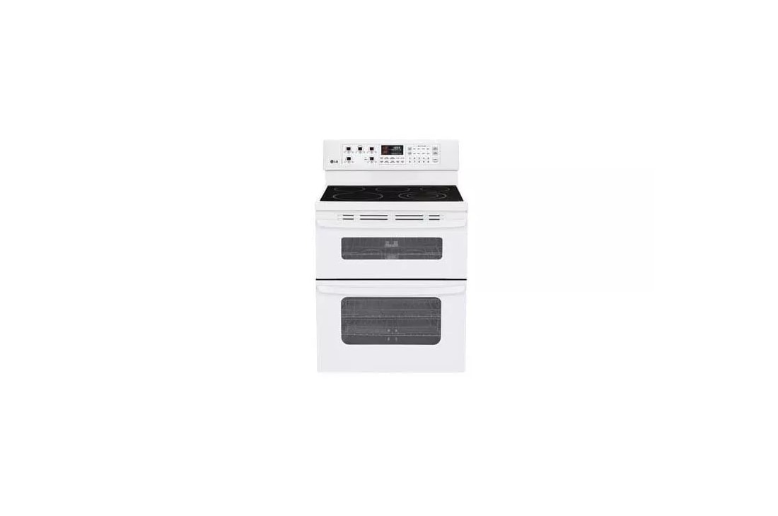 6.7 cu. ft. Capacity Electric Double Oven Range with a 6” High Upper Oven
