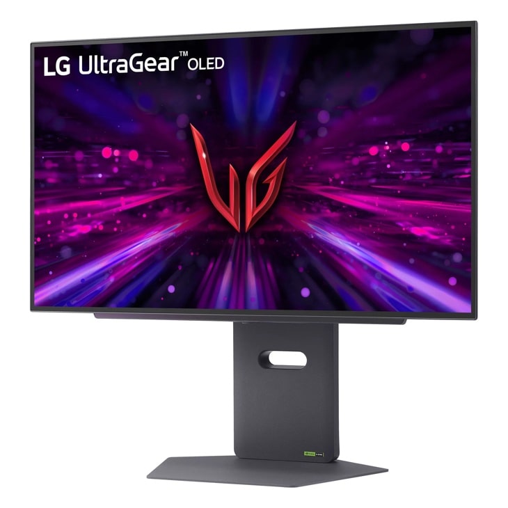 LG 27GX700A-B 27 Monitor – Side Angle Left