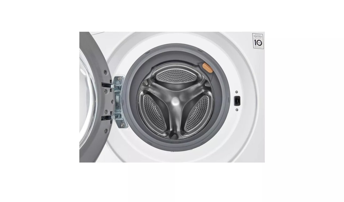 LG LG Lave-linge Hublot F51K24WH + LG Mini Lave-linge Twin Wash Mini  FM37E1WH pas cher 