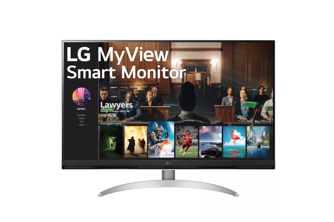 PTYTEC Computer Shop - Monitor LG ?32SQ730S-W de 32 UHD 4K, HDMI, USB, Altavoces  integrados, AMD FreeSync, Blanco