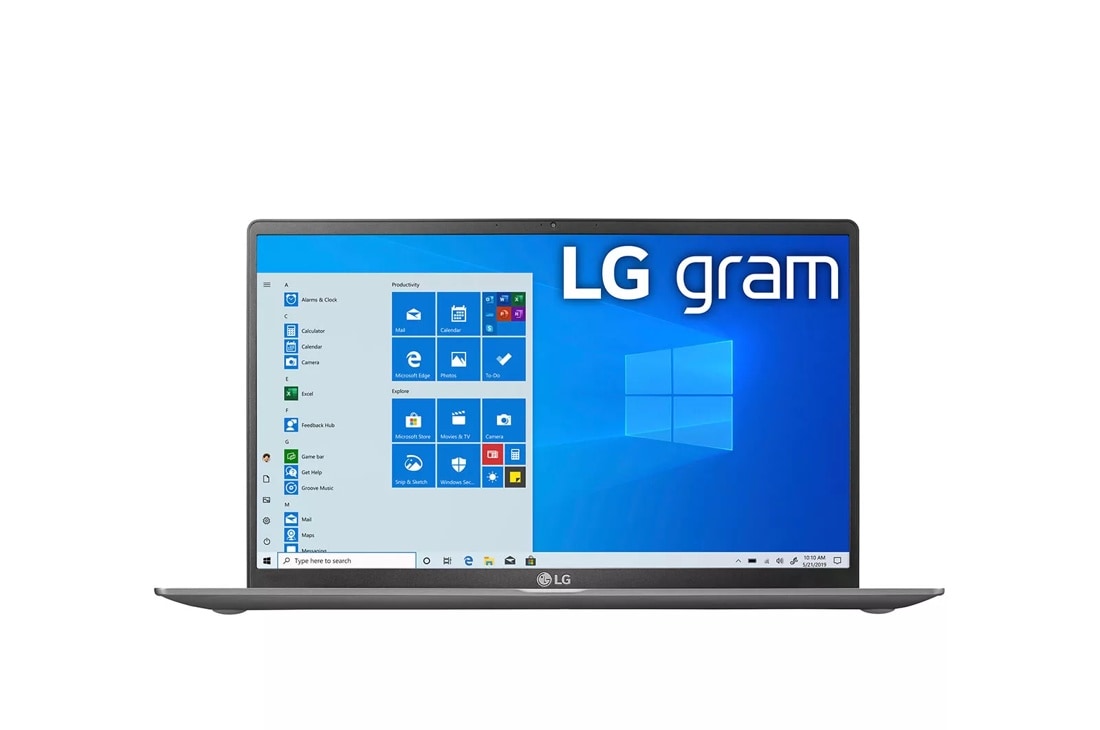 LG gram 15'' Ultra-Lightweight Laptop with 10th Gen Intel® Core