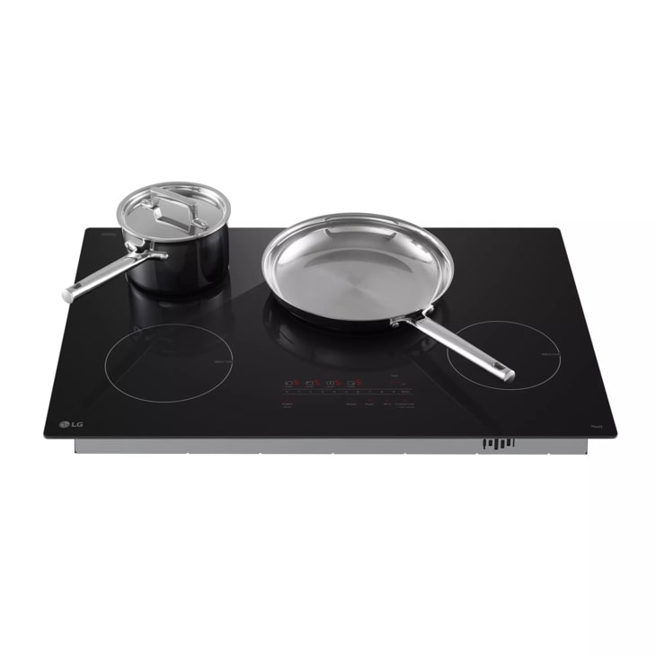 7 Portable Induction Cooktops with Stainless Steel Pot or Frying Pan