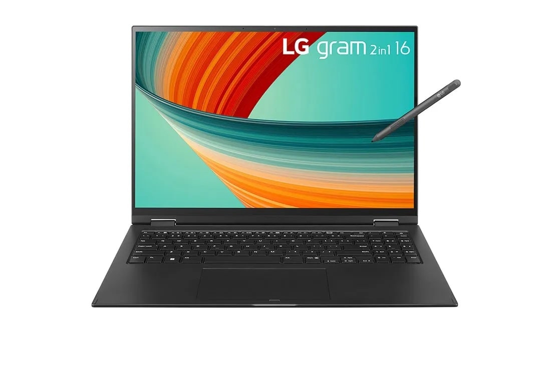 LG gram Pro 2in1 16 本体 16T90TP-GA78J LG 16T90TP: gram Pro 2in1 16'' | Ultra-light & superslim