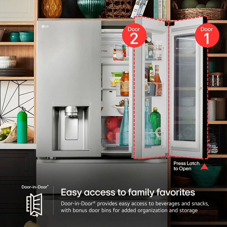 LG 30 cu. ft. Smart wi-fi Enabled InstaView® Door-in-Door