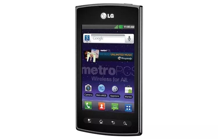 Android 2.3 platform, 3.5" capacitive touch screen, virtual QWERTY keyboard, 5 MP camera and camcorder with an LED flash