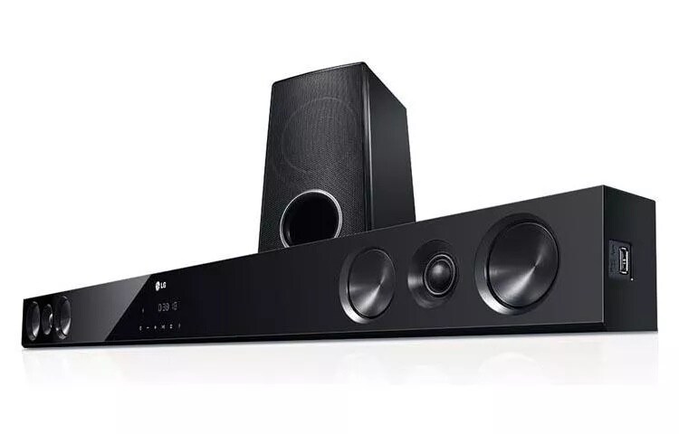 Sound Bar Audio System with Wireless Subwoofer and Bluetooth Streaming