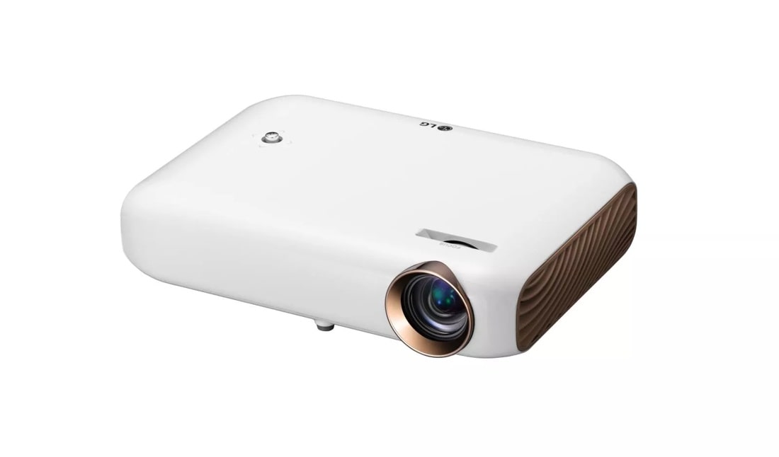 1500 Lumen Minibeam LED Projector With Screen Share and Bluetooth Sound Out