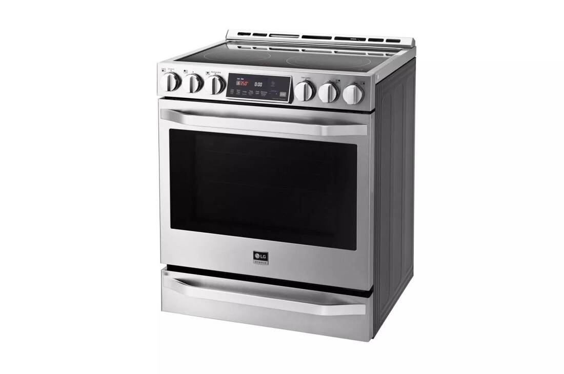 LG STUDIO 6.3 cu. ft. Electric Single Oven Slide-In-range with ProBake Convection®