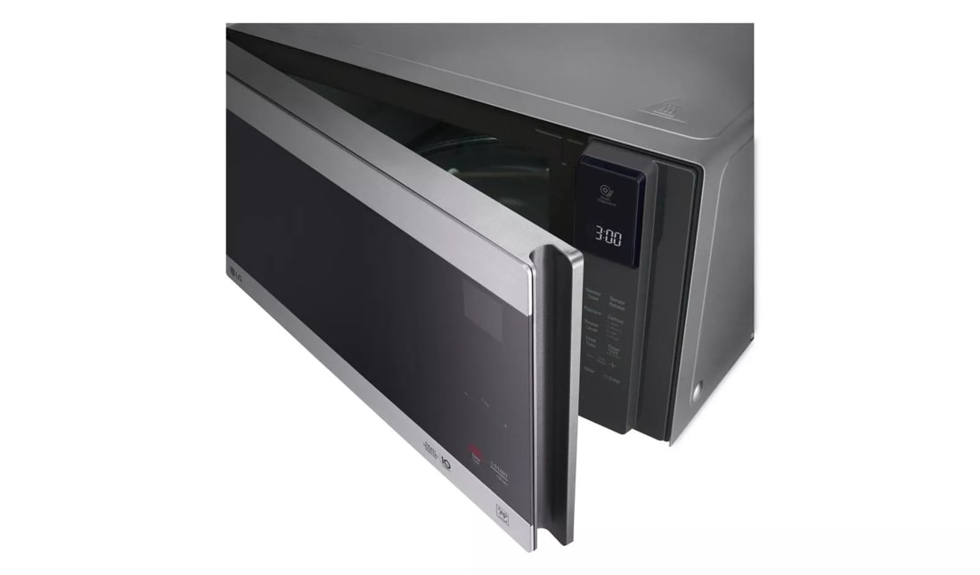 LG LMC1575BD: Black Stainless Steel Series 1.5 cu. ft. NeoChef™ Countertop  Microwave with Smart Inverter and EasyClean®