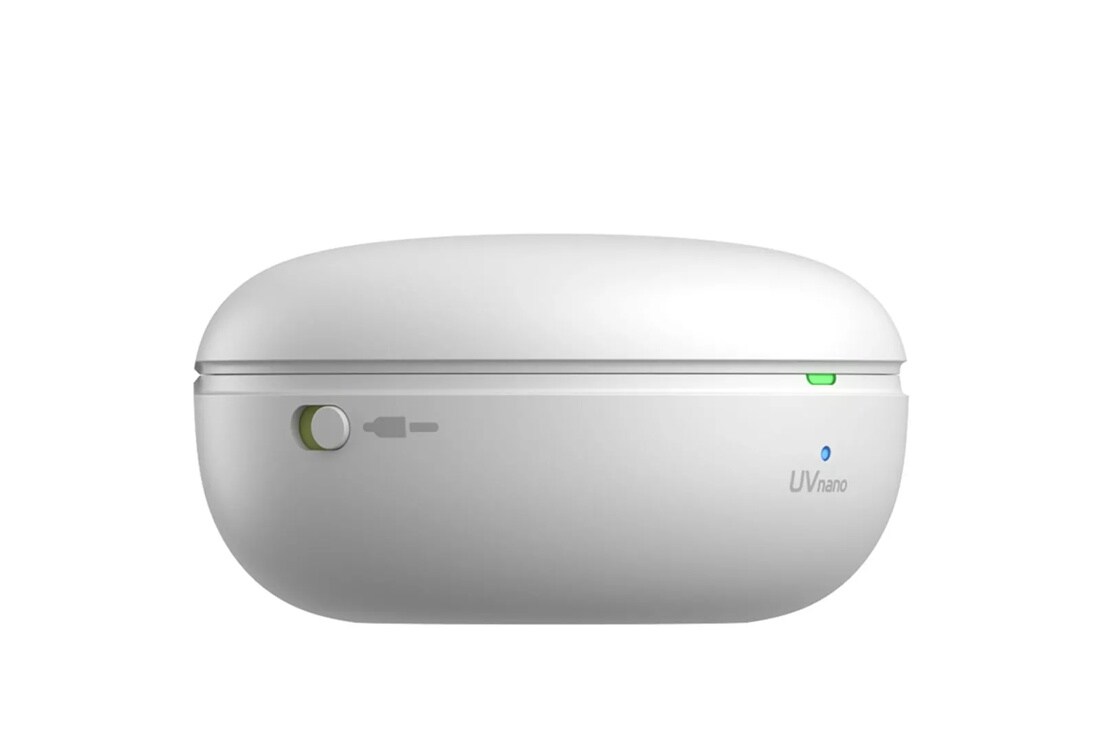 LG TONE Free ® T90 Dolby Atmos® with Dolby Head Tracking™ True Wireless Bluetooth Earbuds, White