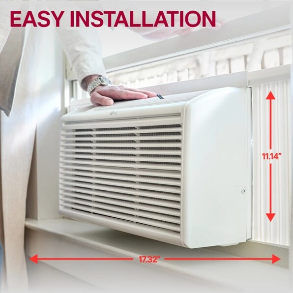 Home Depot Heat And Air Combo Window Unit 6,000 BTU Window Air