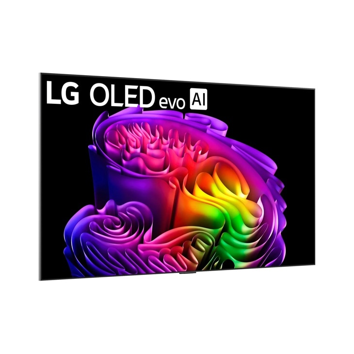 65-inch LG OLED65G6WUA 4K OLED evo AI TV screen display Front View