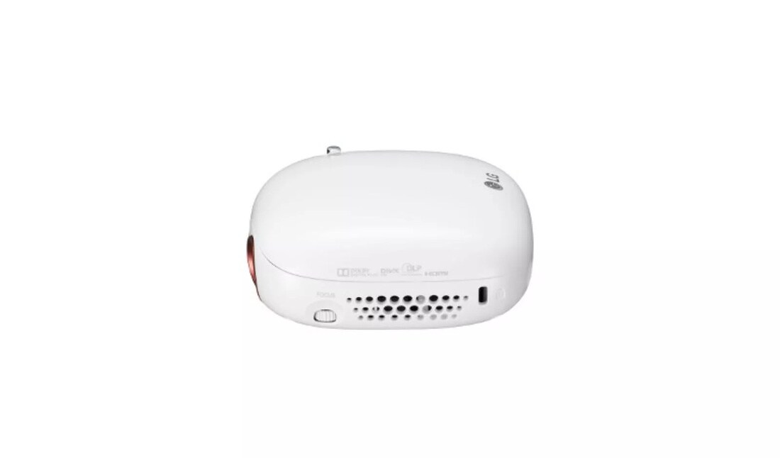 Minibeam LED Projector with Embedded Battery