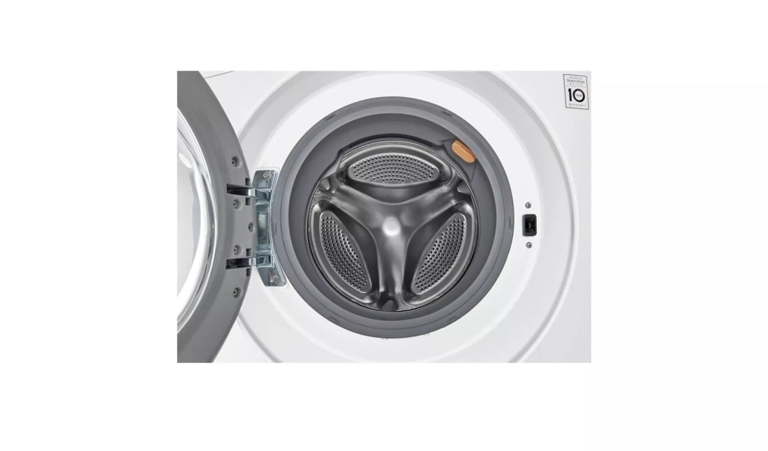 Black+decker 2.7 Cu. ft. All-In-One Washer and Dryer Combo in White