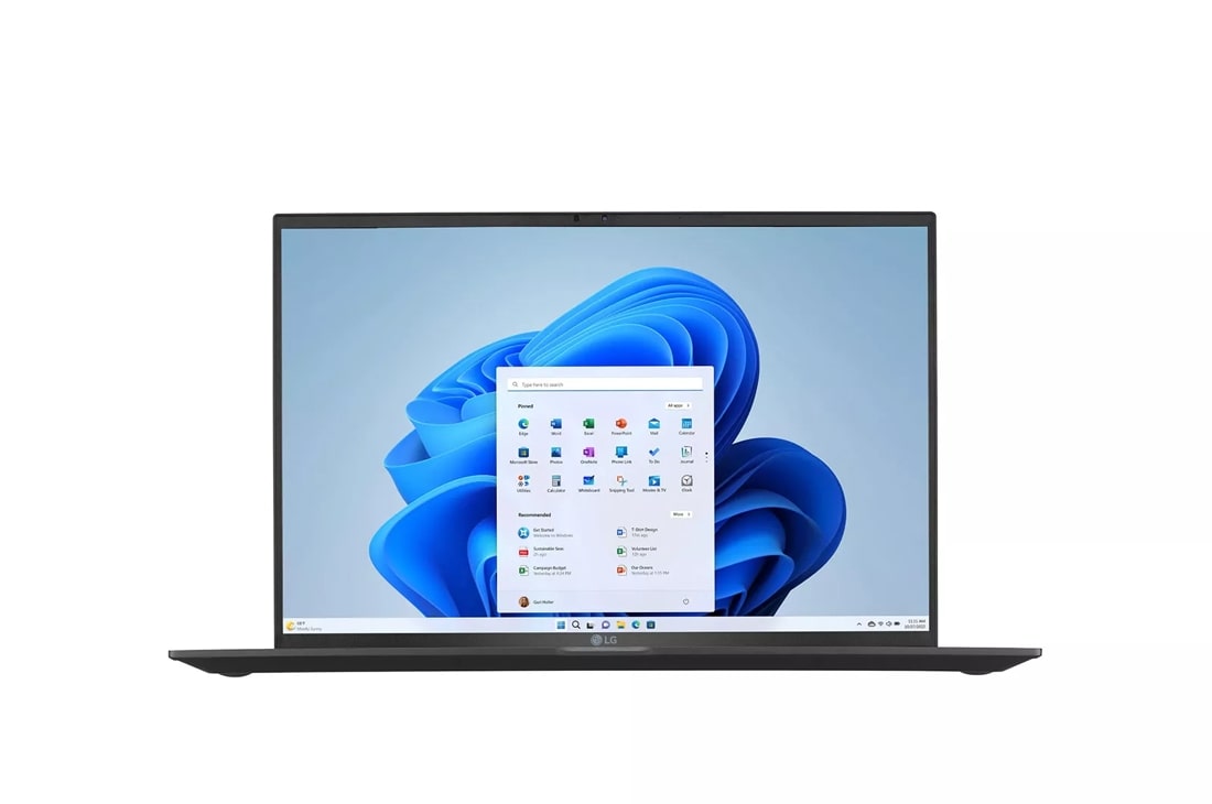 LG gram ultra-léger avec écran IPS 16 16:10 et plate-forme Intel® EvoMC -  16Z95P-KAR55A8