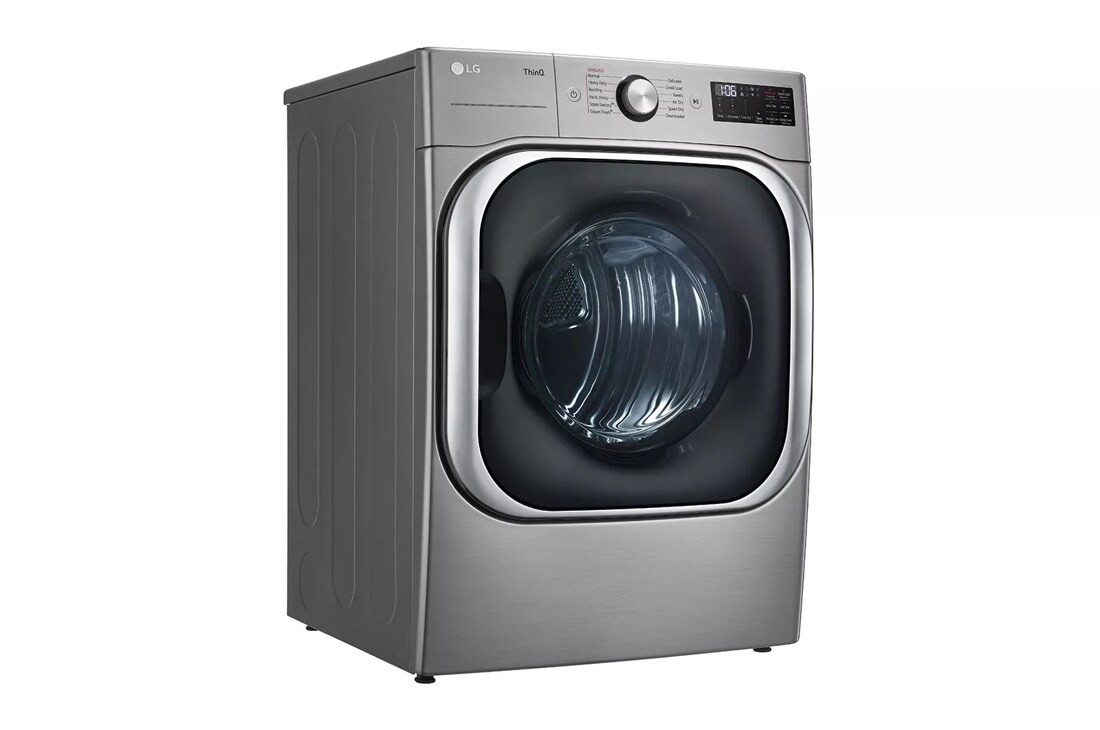 9.0 cu. ft. Mega Capacity Smart wi-fi Enabled Front Load Electric Dryer with TurboSteam™ and Built-In Intelligence