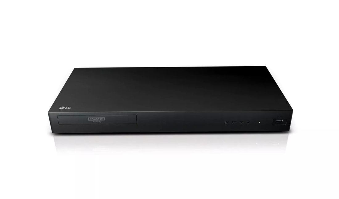 Best Buy: LG UP875 4K Ultra HD 3D Blu-ray Player Black UP875