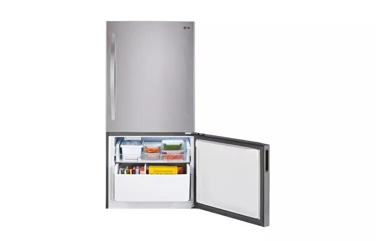24 cu. ft. Large Capacity Swing Door Bottom Freezer Refrigerator