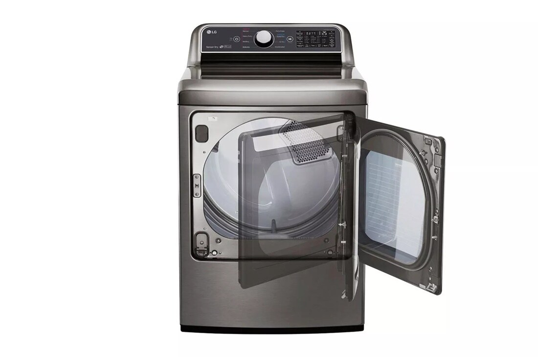 7.3 cu. ft. Ultra Large Capacity Smart wi-fi Enabled Electric Dryer with Sensor Dry Technology