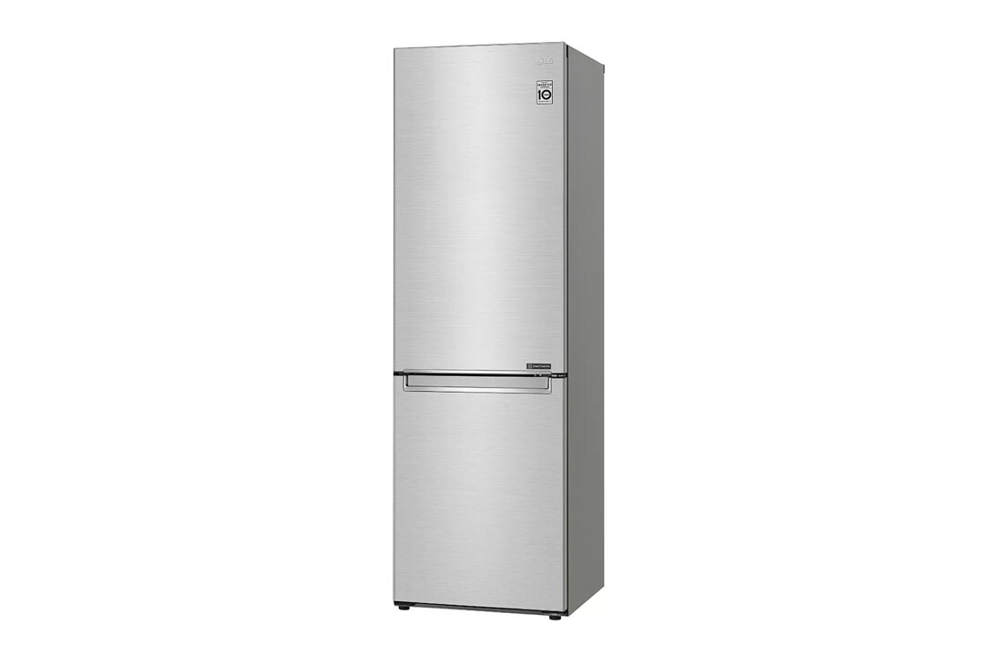 12 cu. ft. bottom freezer counter depth refrigerator right side angle view